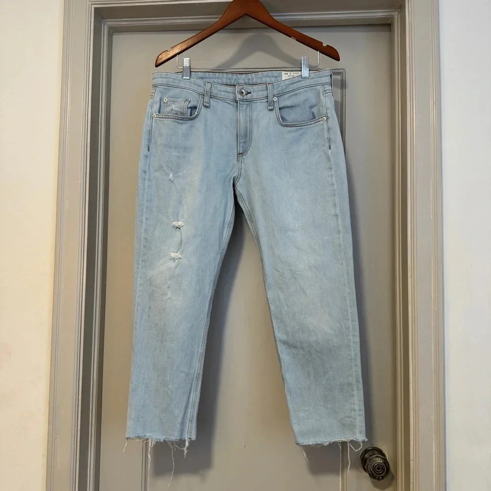 Rag & Bone women’s jeans Dre low-rise slim boyfriend melrose size 30